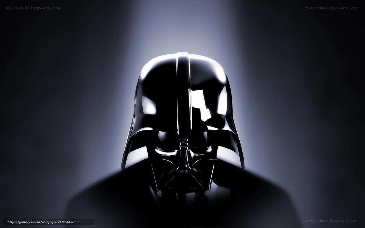 Darth Vader helmet portrait