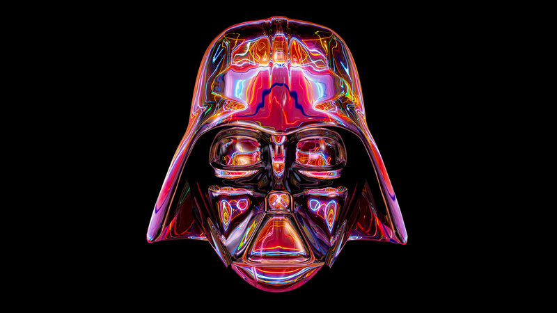 Darth Vader Helmet — Red
