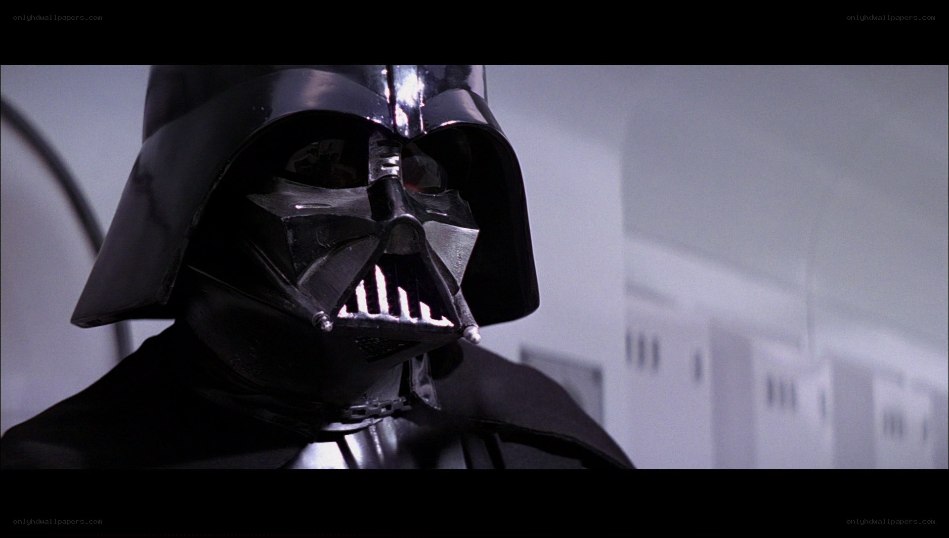Darth Vader in a spaceship