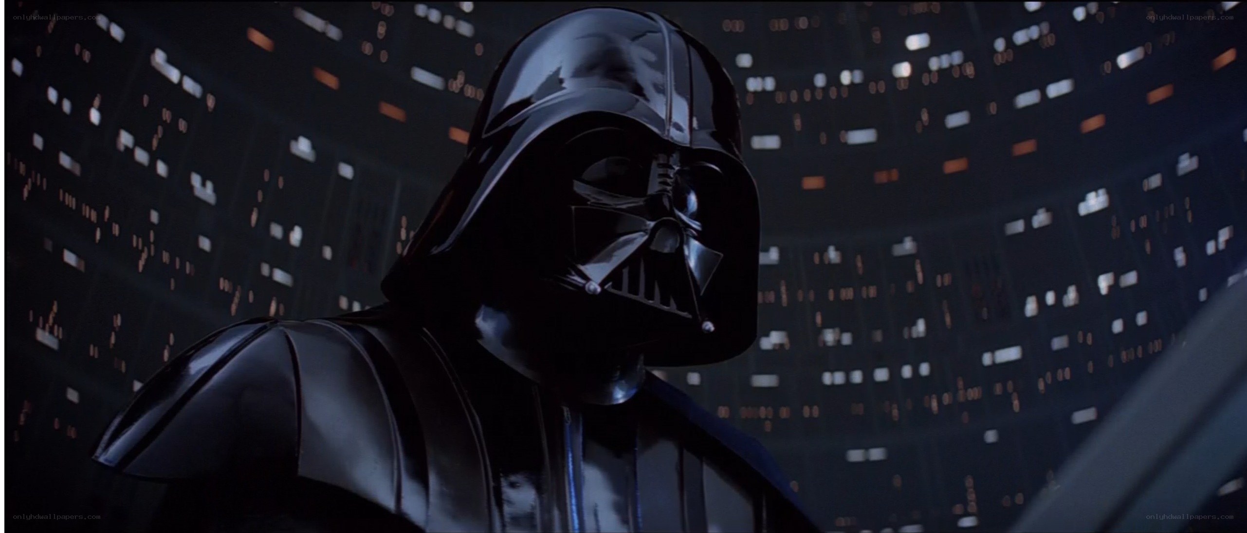 Darth Vader in a starship