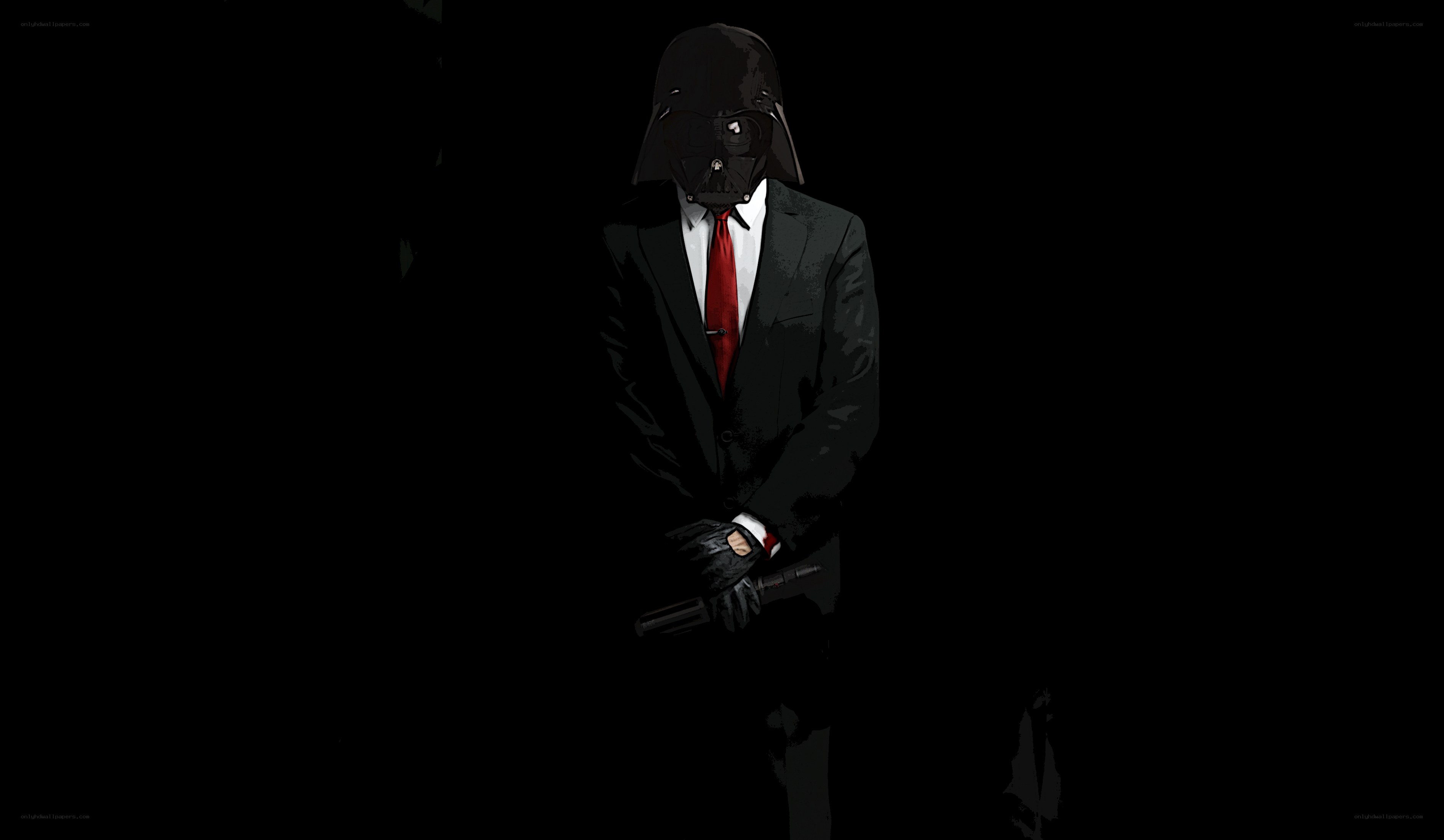 Darth Vader in a suit