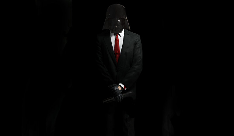 Darth Vader in a suit