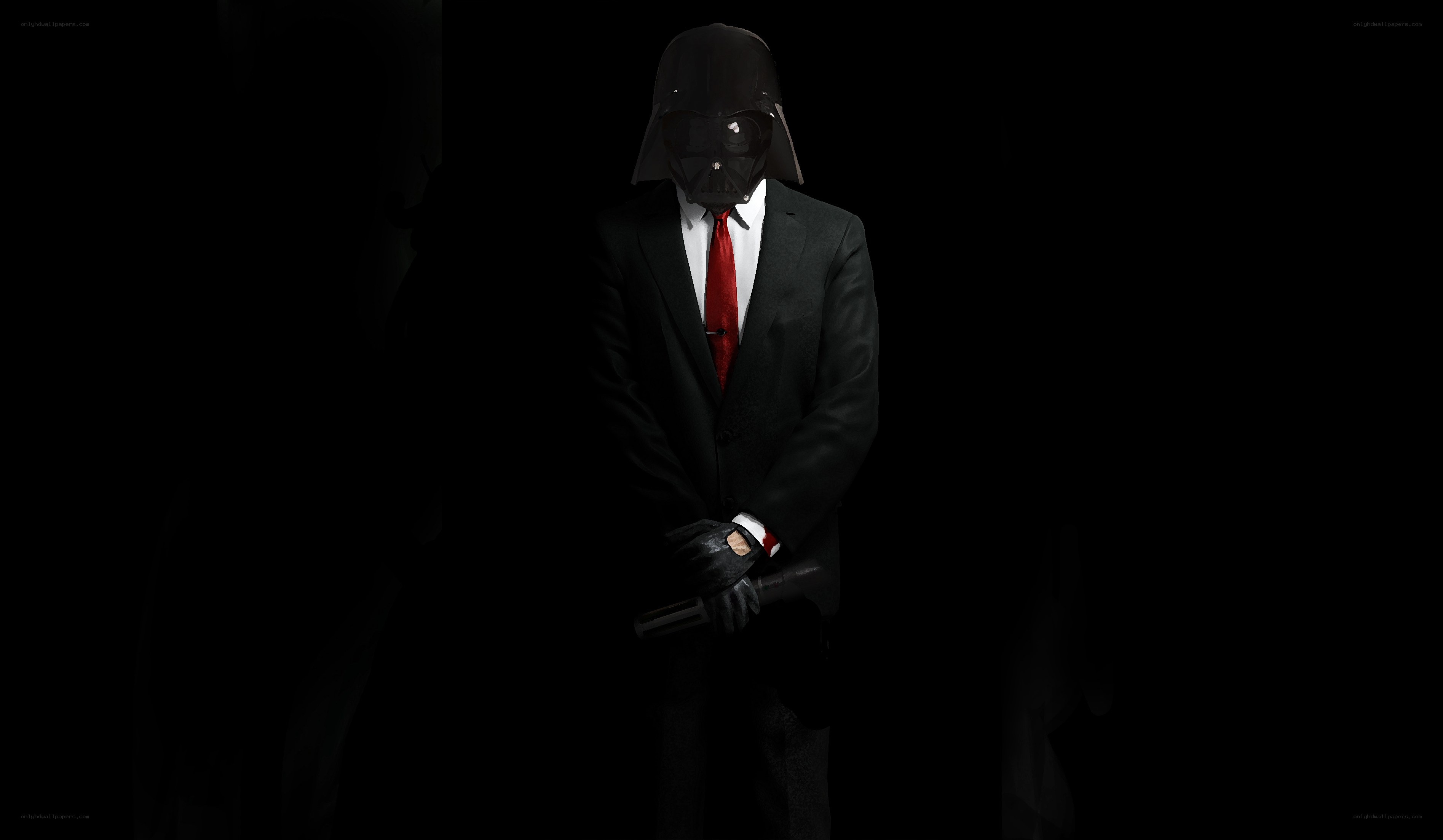 Darth Vader in a suit