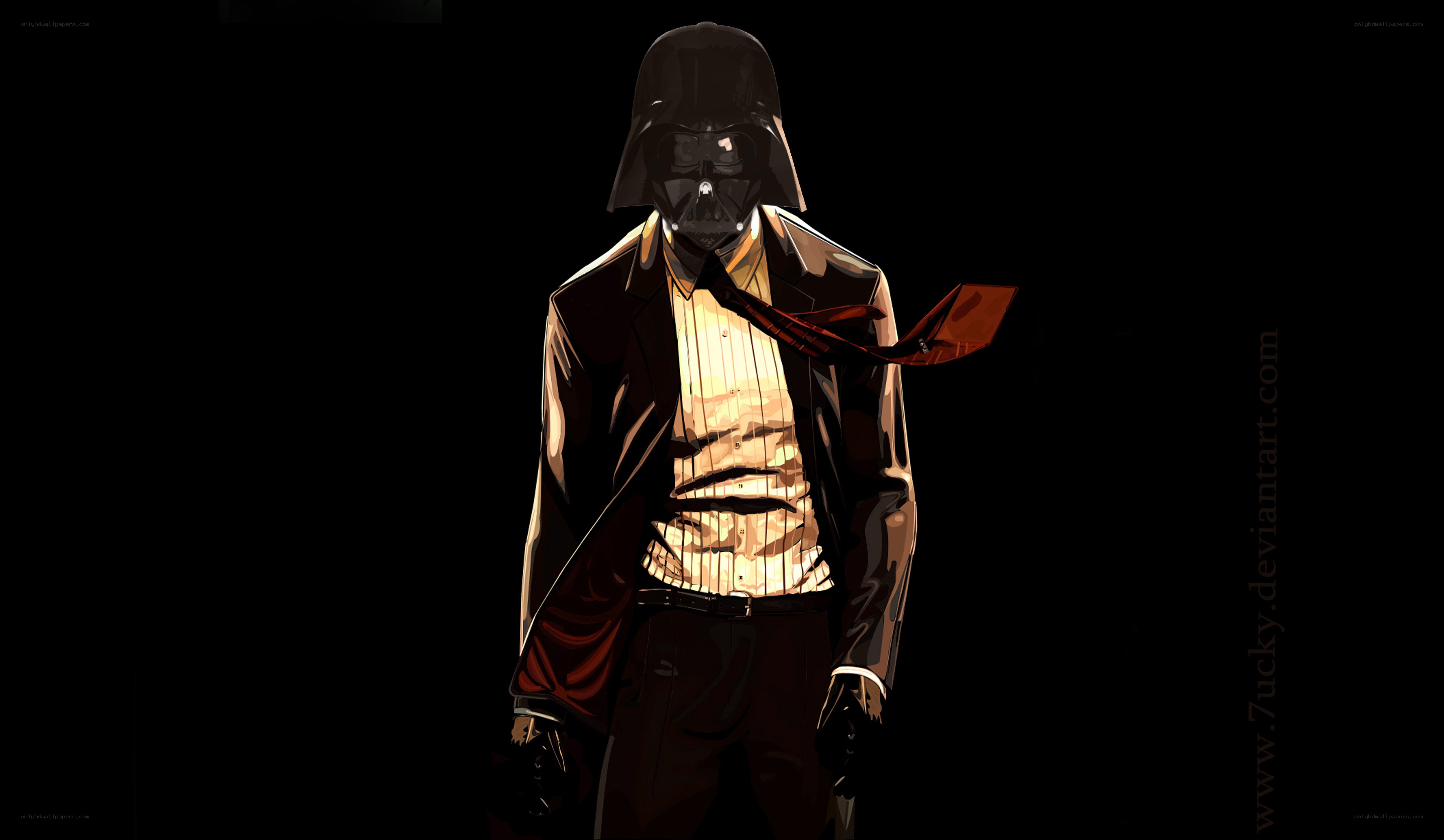Darth Vader in a suit