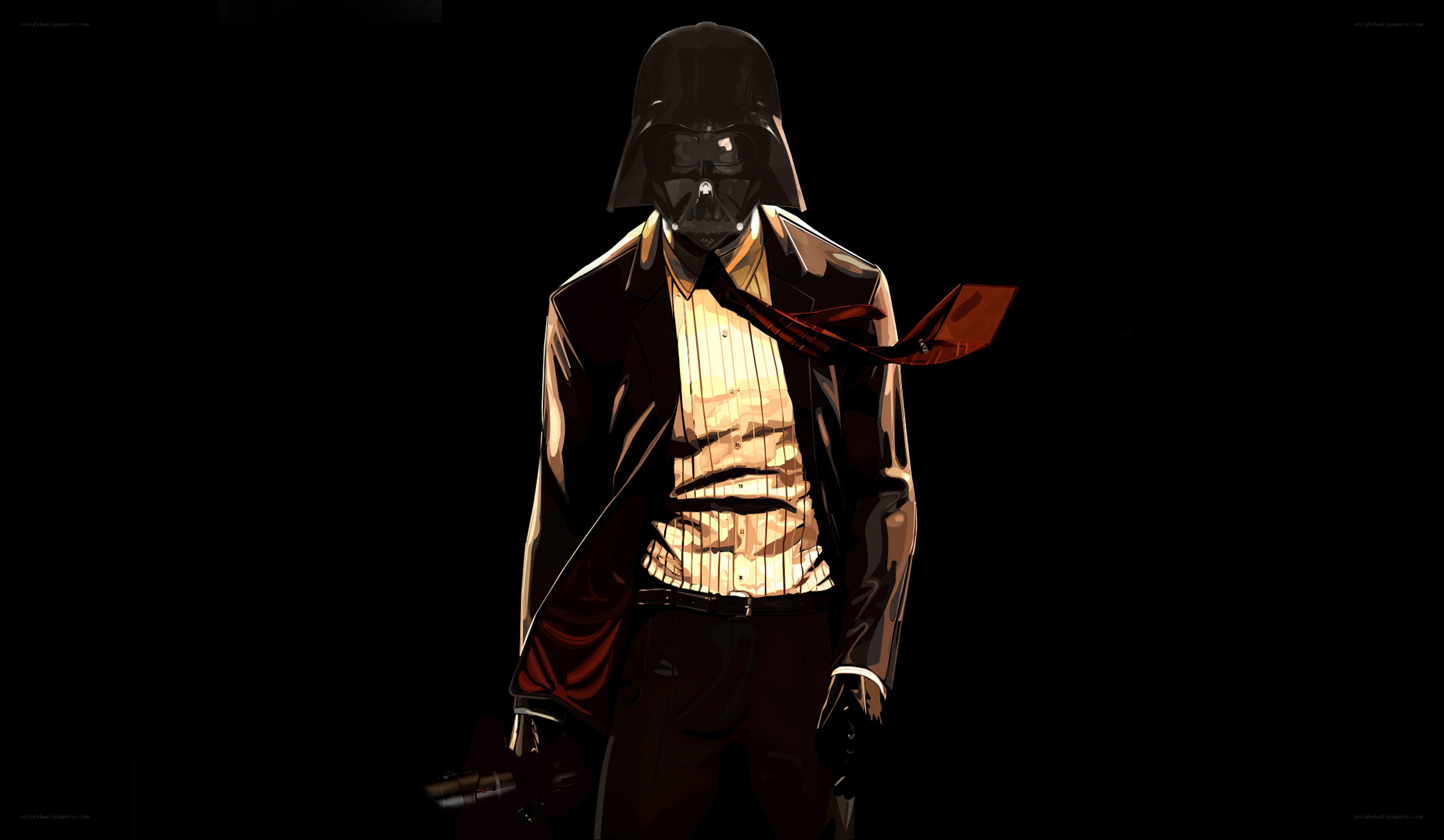 Darth Vader in a suit