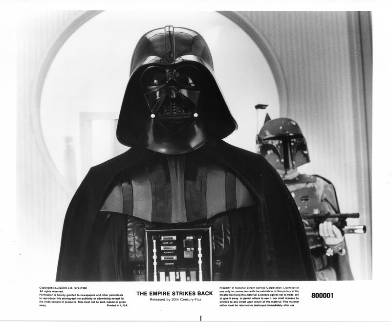 Darth Vader in Black Armor — Dramatic, Photograph, Boba Fett