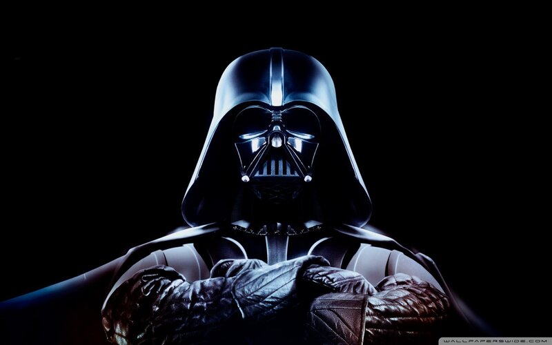 Darth Vader in Black