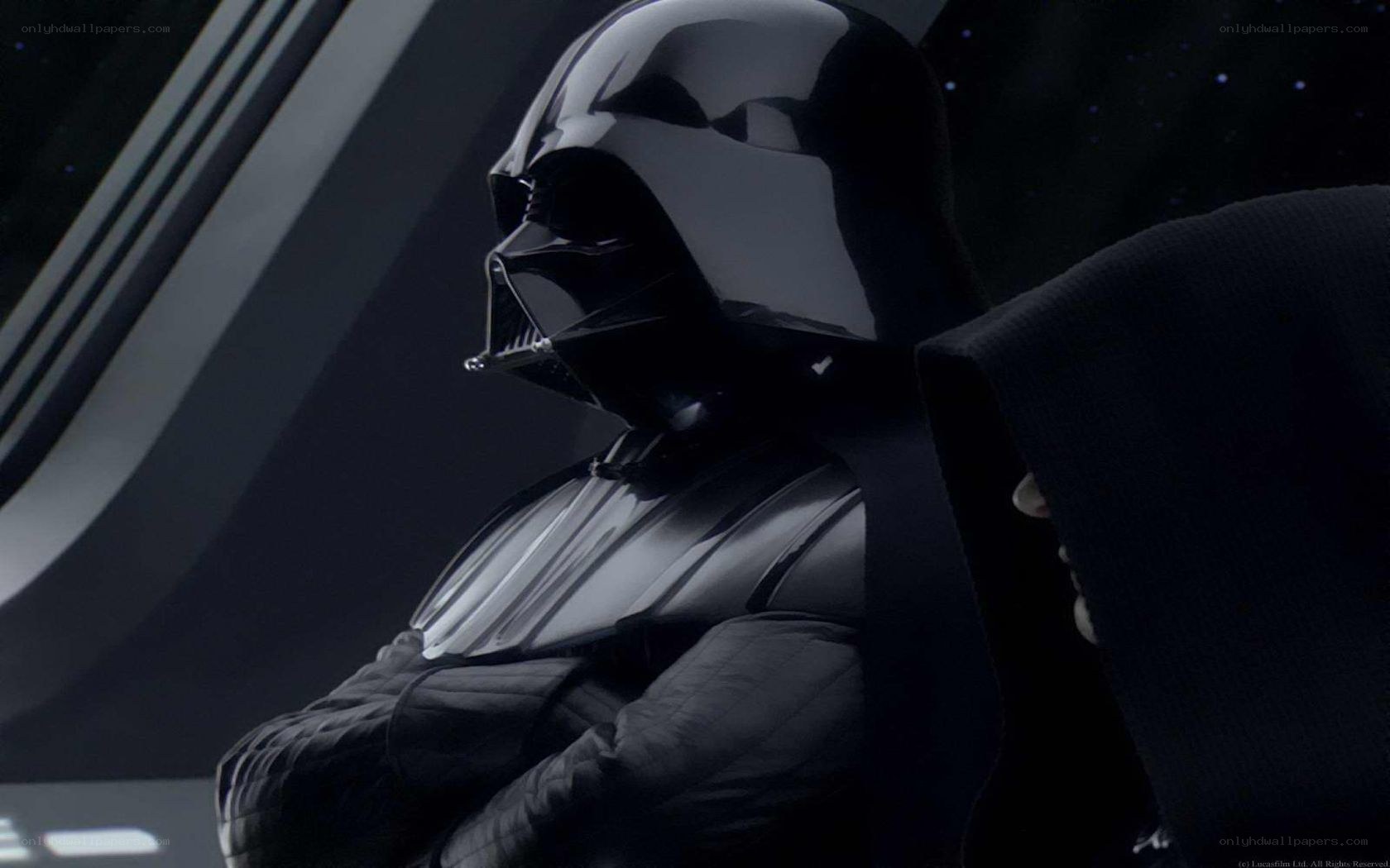 Darth Vader in cockpit