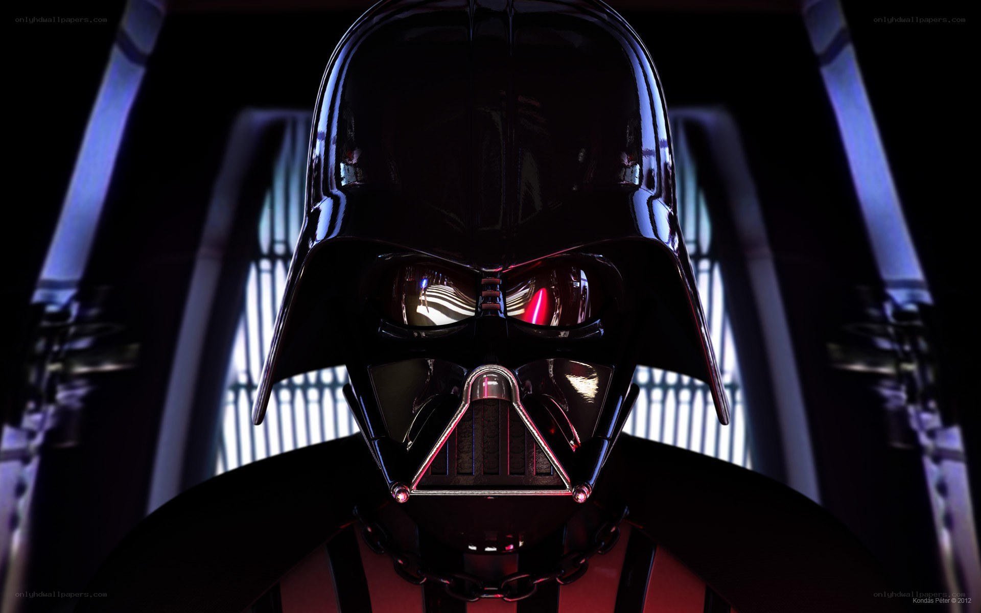 Darth Vader in cockpit