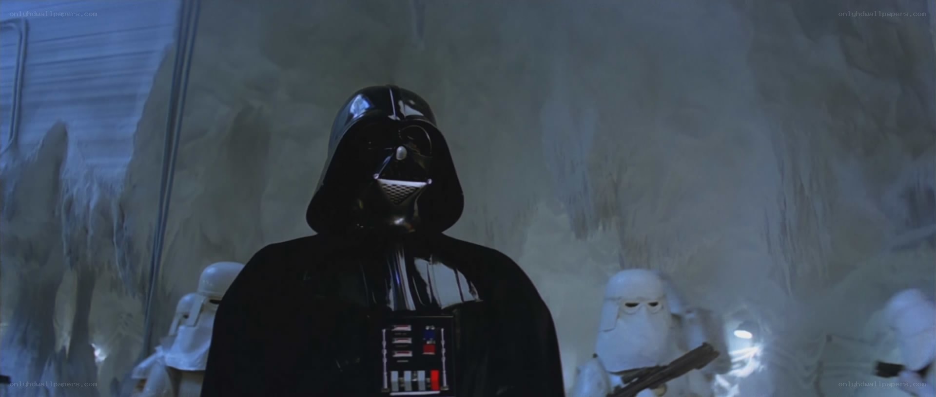Darth Vader in ice cave
