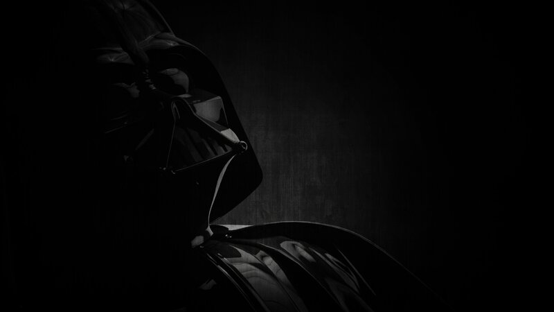 Darth Vader in shadow