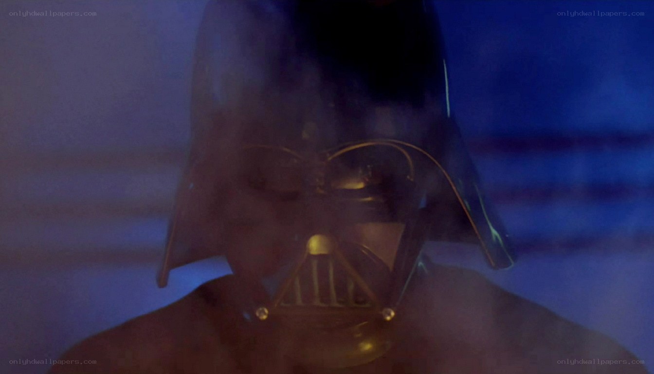 Darth Vader in smoke