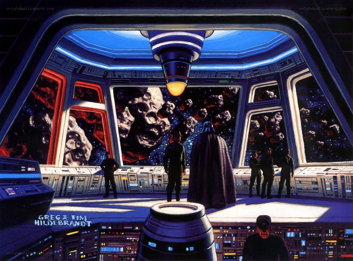 Darth Vader in the cockpit