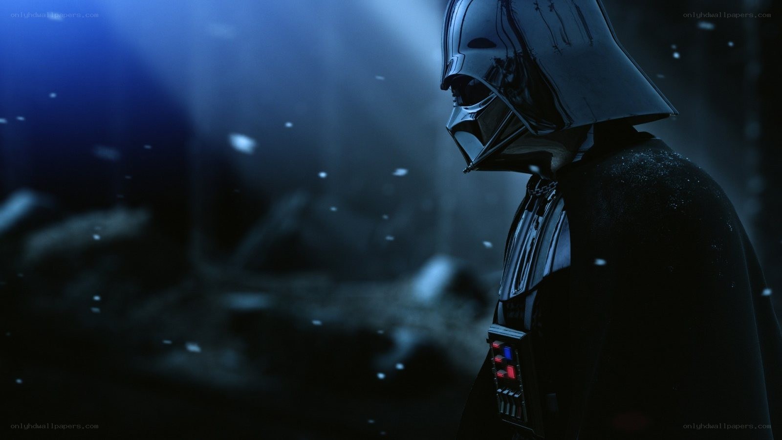 Darth Vader in the snow