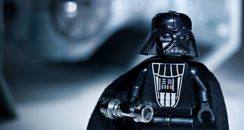 Darth Vader Lego minifigure