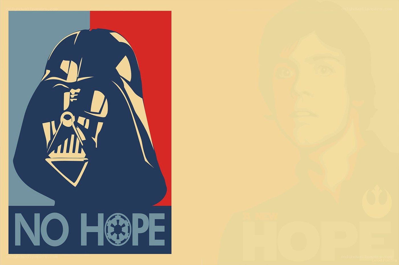 Darth Vader 'No Hope' poster