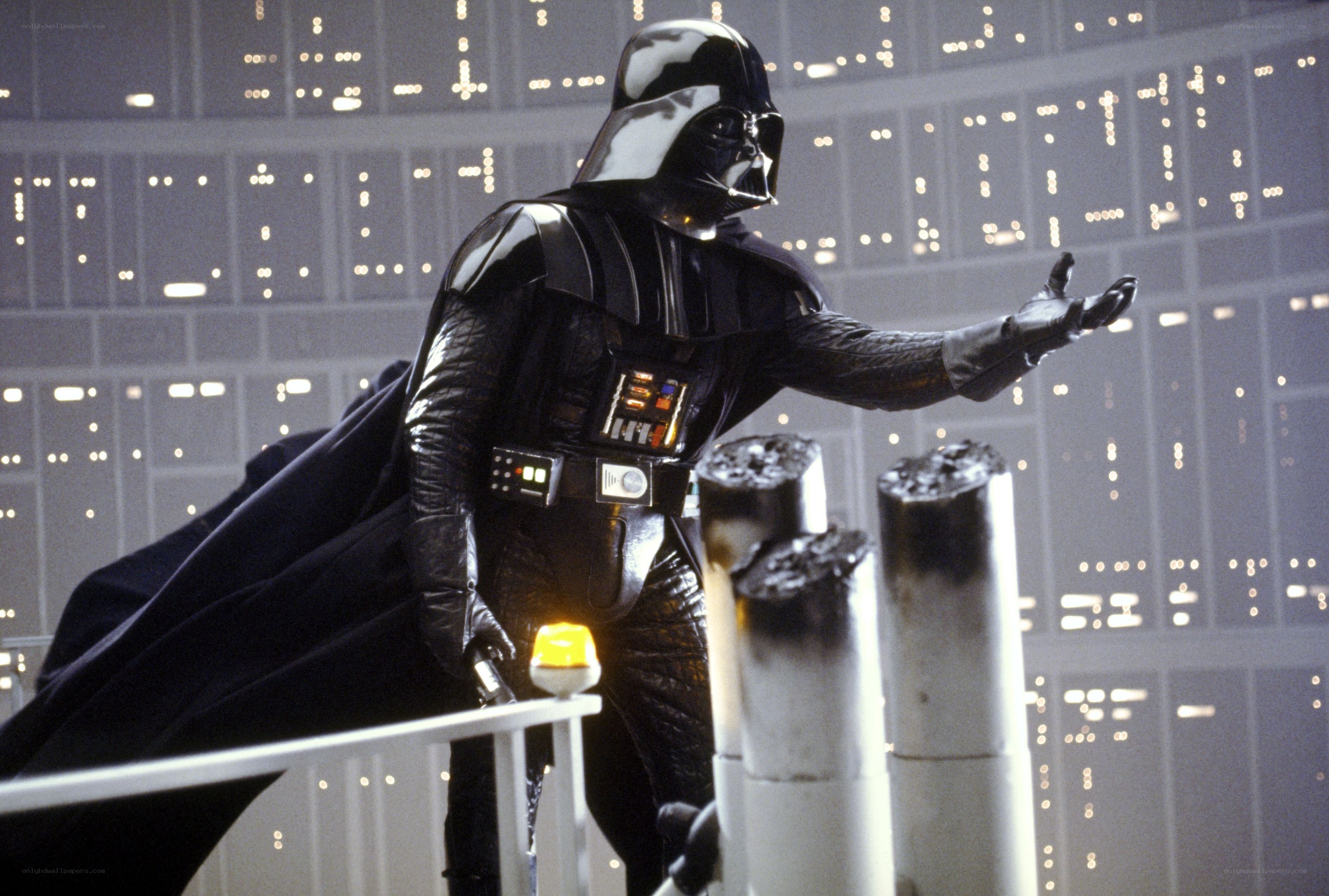 Darth Vader on a spaceship