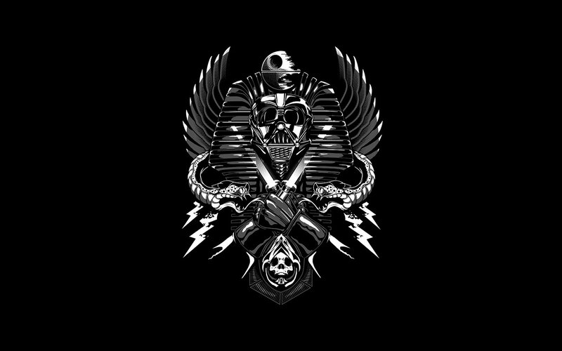 Darth Vader pharaoh design
