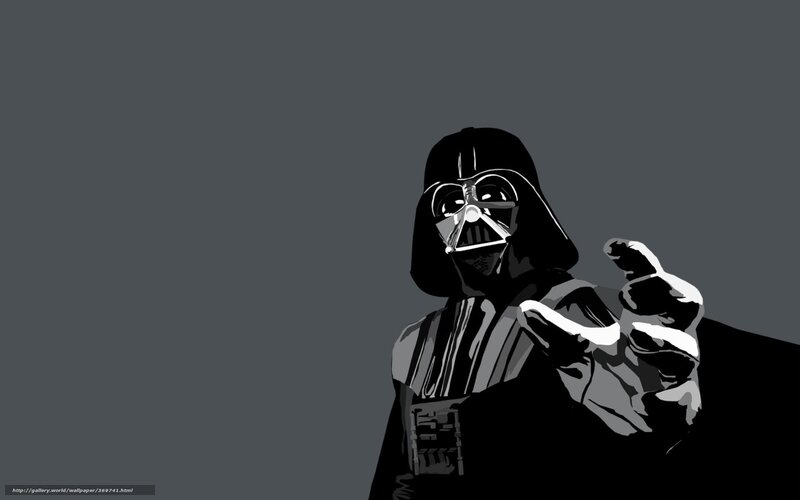 Darth Vader Pointing — Black, Dramatic, Digital Art
