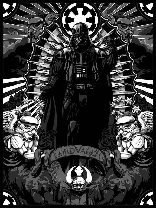 Darth Vader poster art