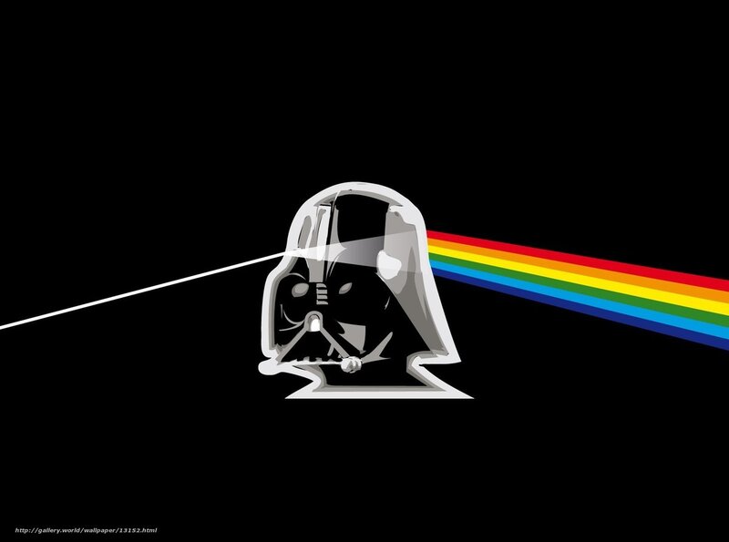 Darth Vader prism art