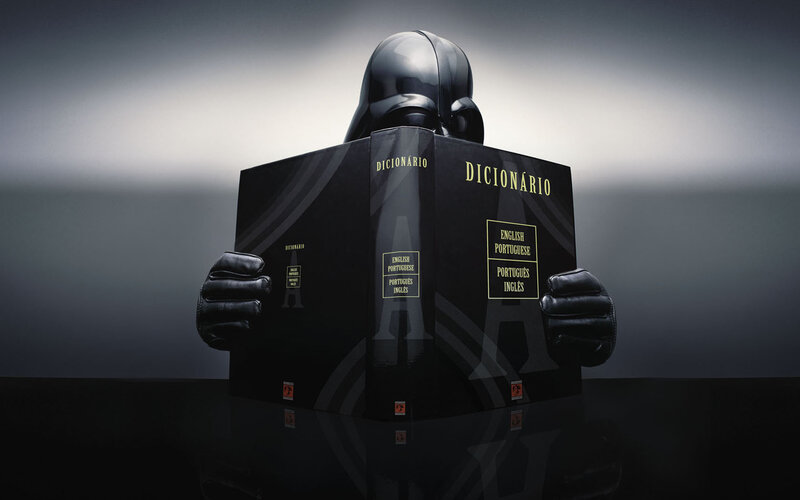 Darth Vader Reading Book