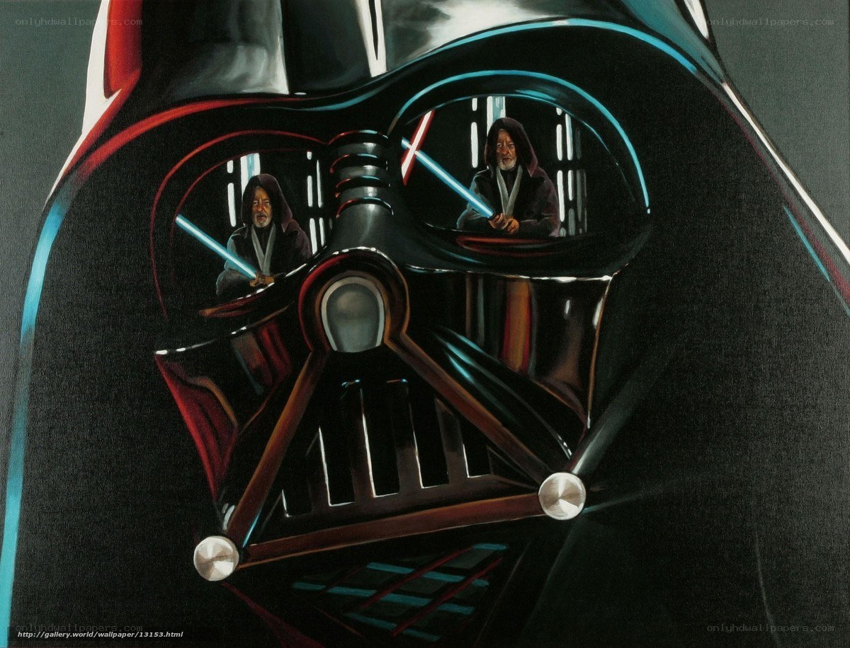 Darth Vader reflection artwork