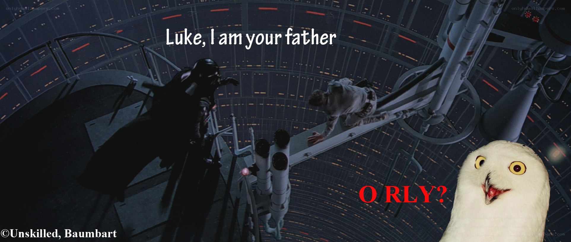 Darth Vader reveals himself