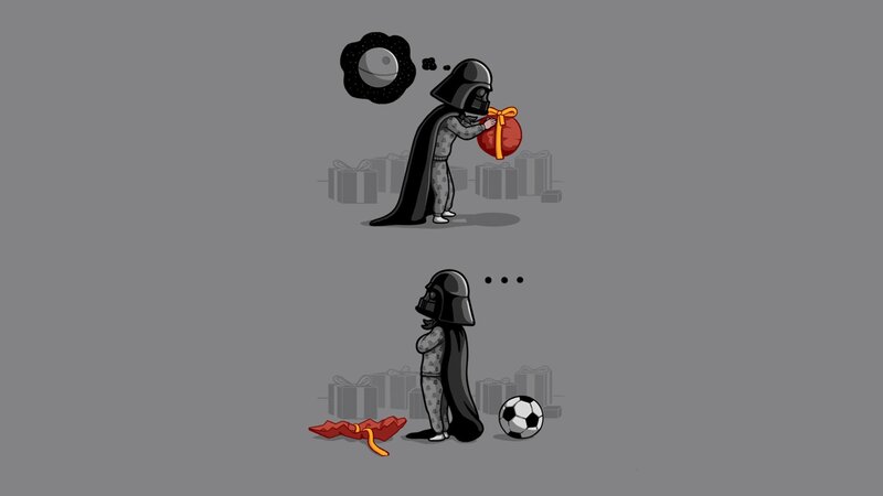 Darth Vader's gift