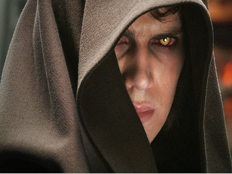 Darth Vader's transformation