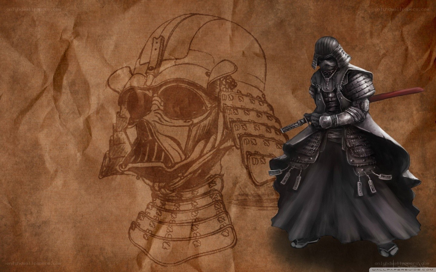 Darth Vader samurai concept