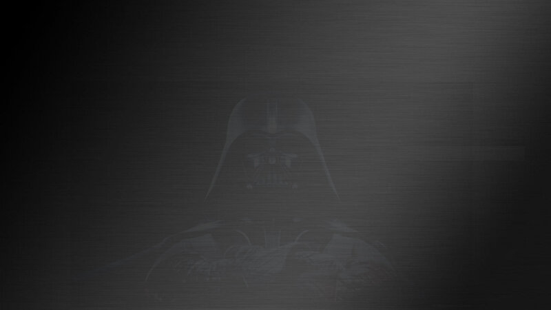 Darth Vader Silhouette — Black, Dark