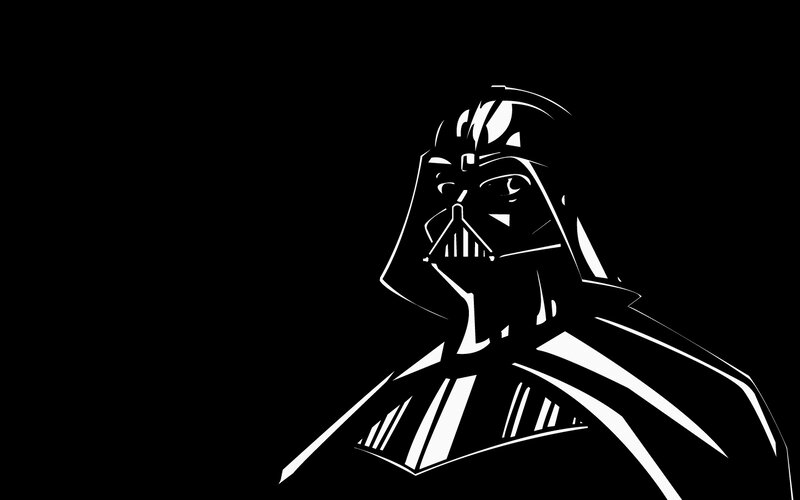 Darth Vader silhouette