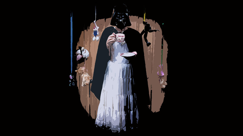 Darth Vader tea party