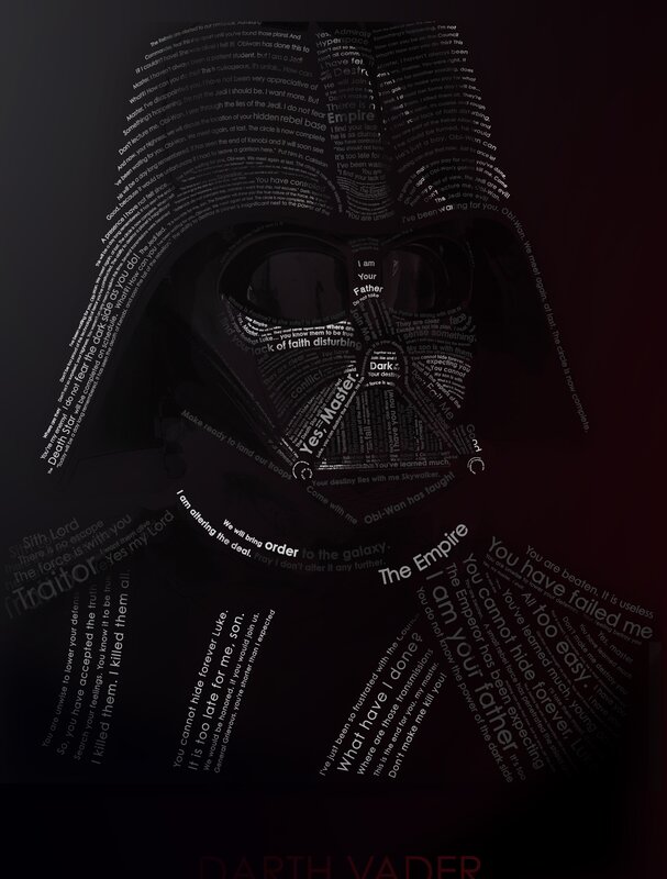 Darth Vader text art