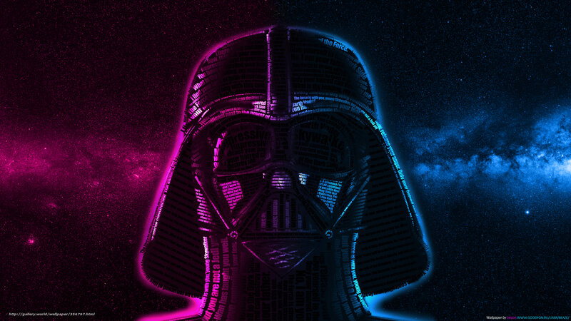 Darth Vader text art