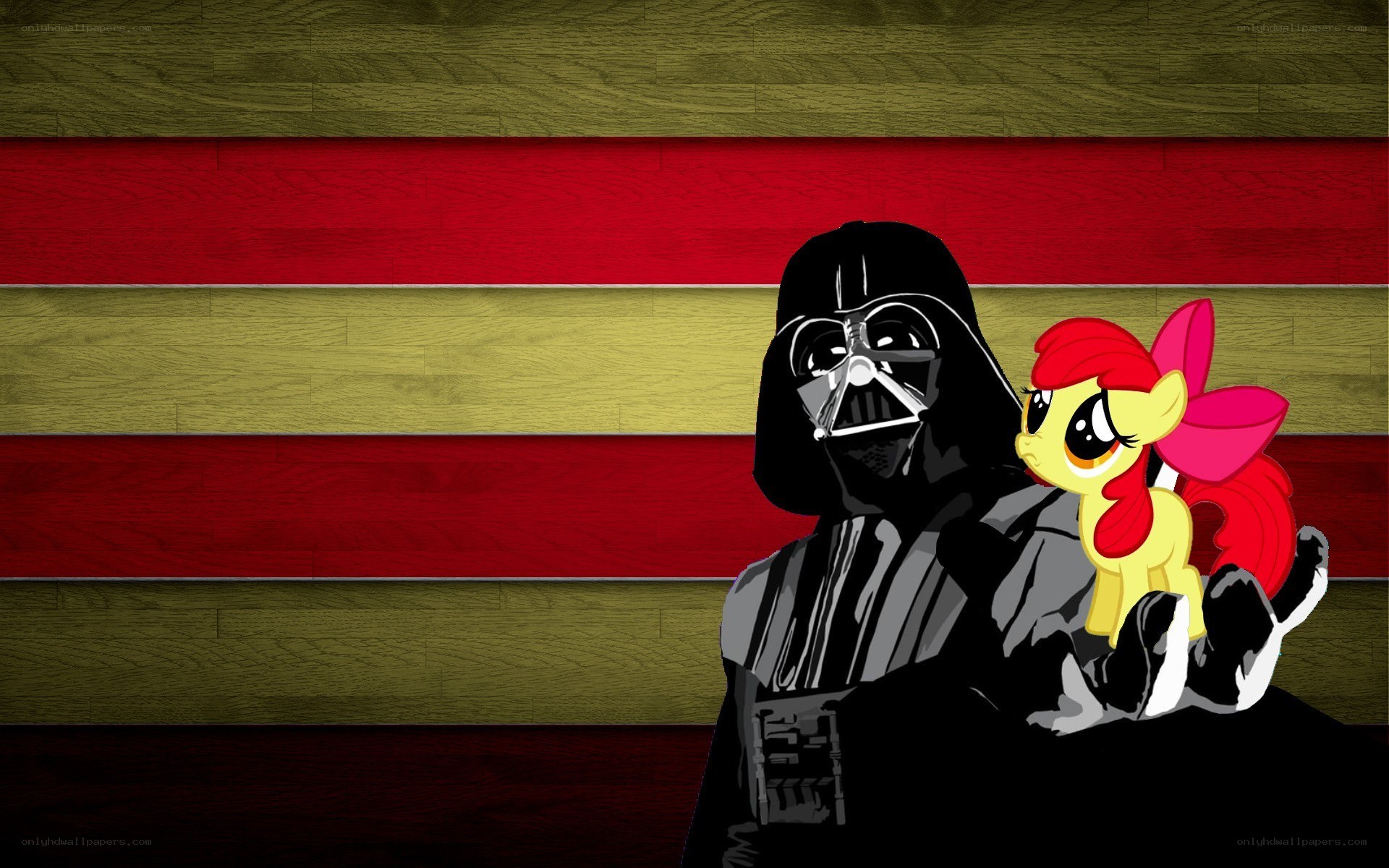 Darth Vader with Applejack