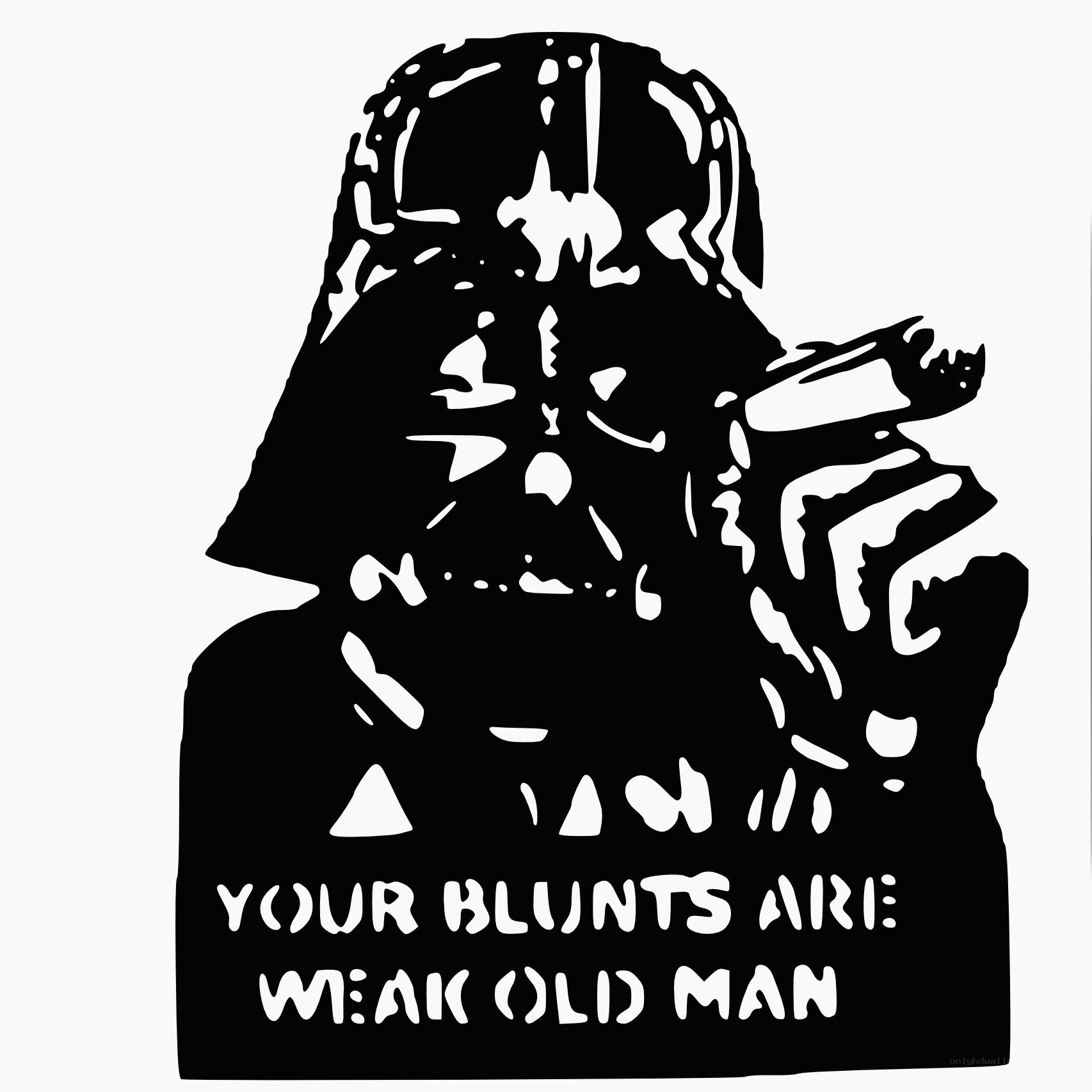 Darth Vader with blunts