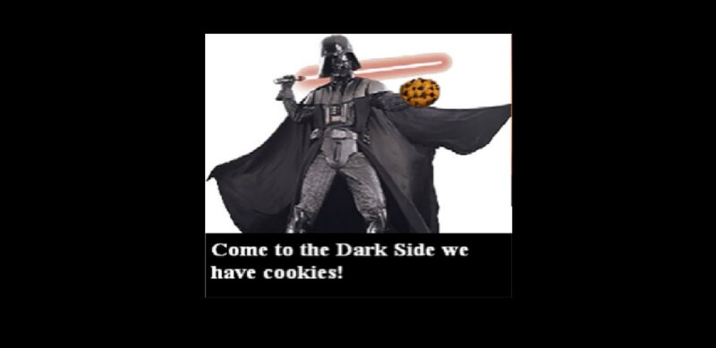 Darth Vader with Cookie