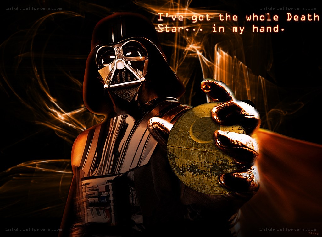 Darth Vader with Death Star