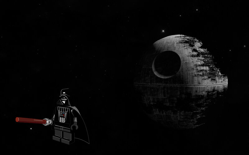 Darth Vader with Death Star