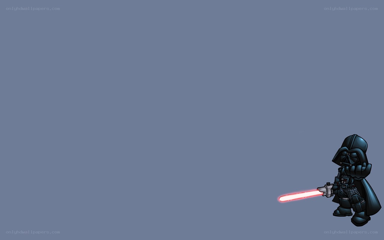 Darth Vader with lightsaber