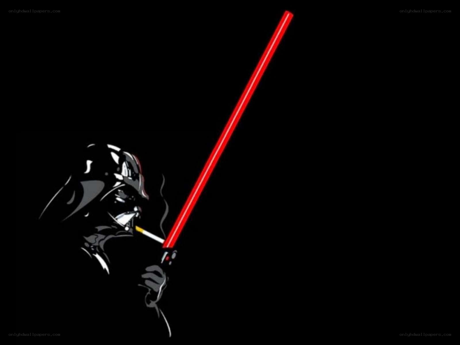 Darth Vader with lightsaber