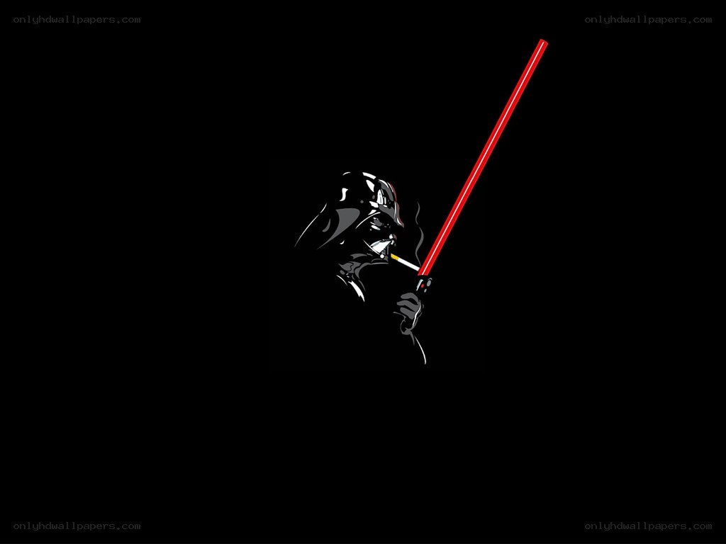 Darth Vader with lightsaber