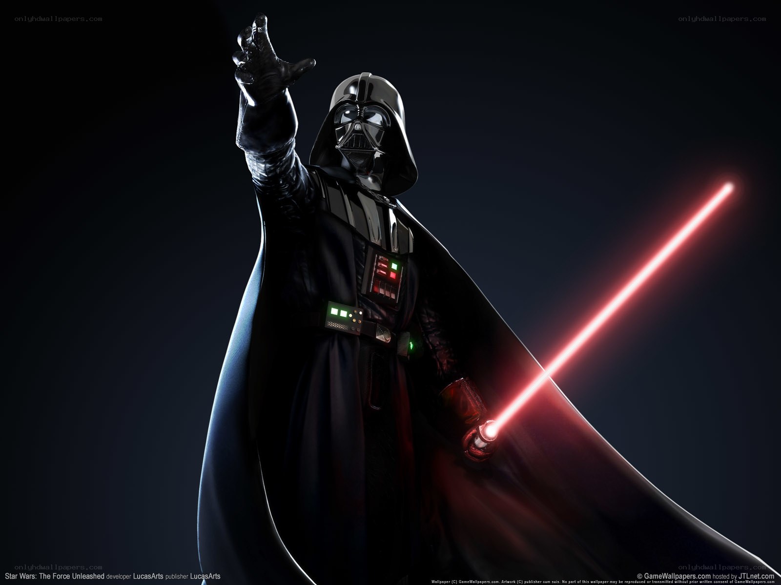 Darth Vader with lightsaber