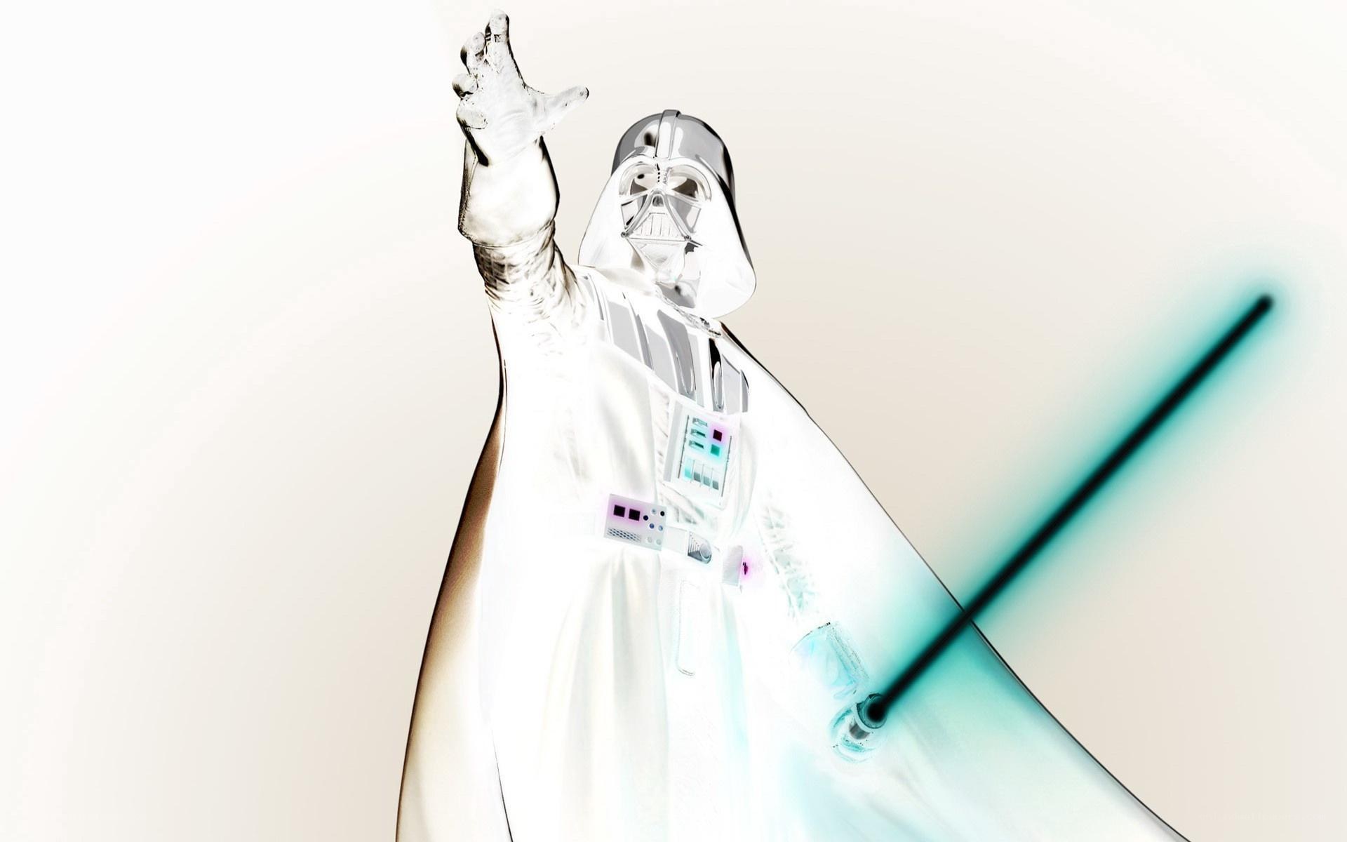 Darth Vader with lightsaber