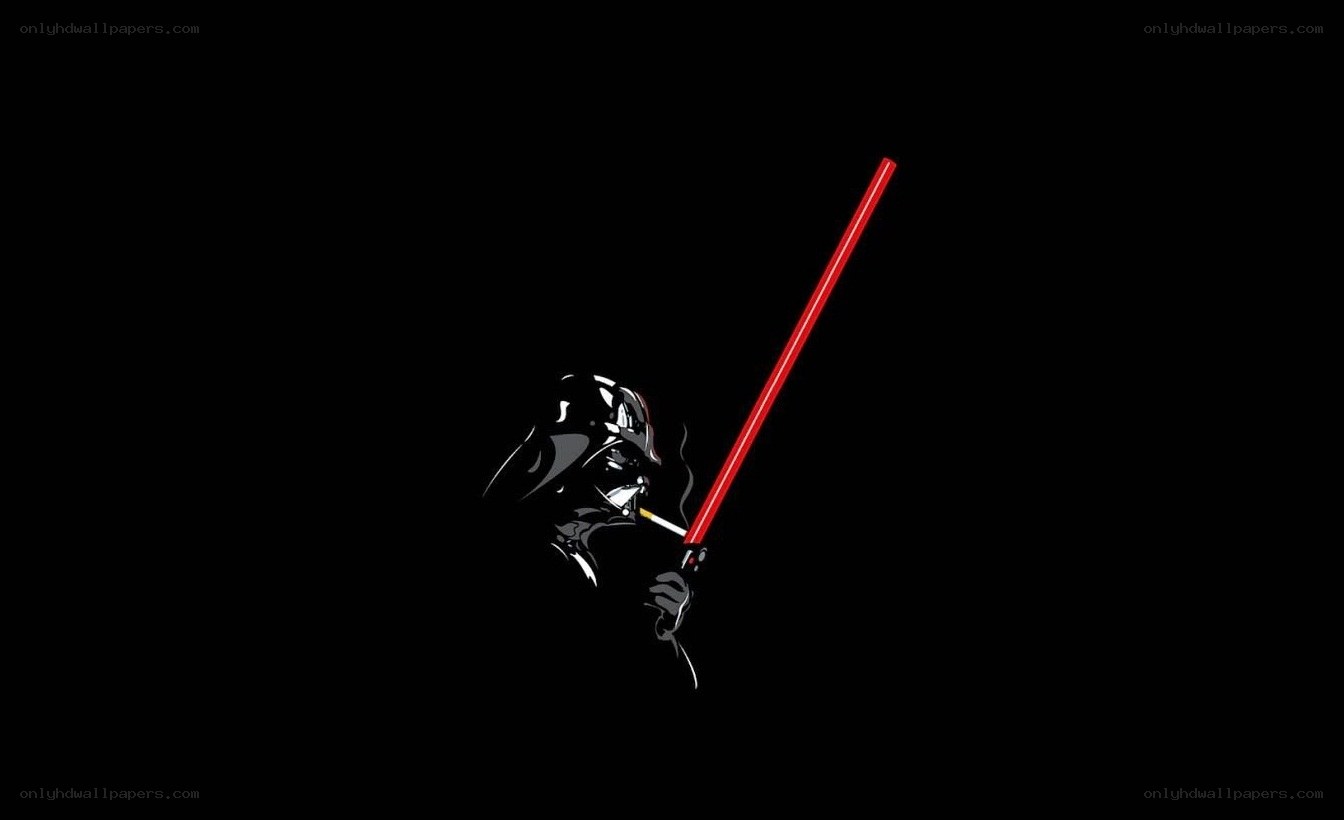 Darth Vader with lightsaber