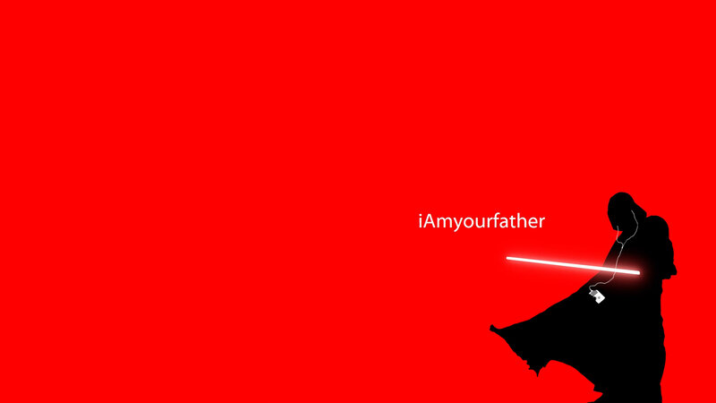 Darth Vader with lightsaber