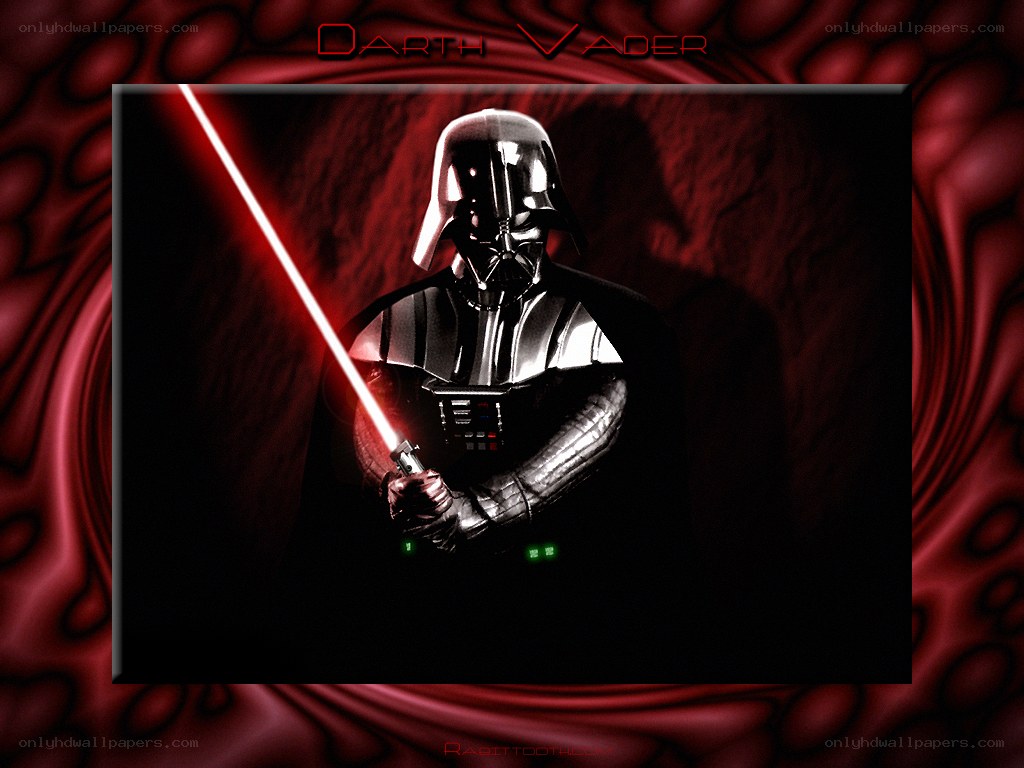 Darth Vader with lightsaber