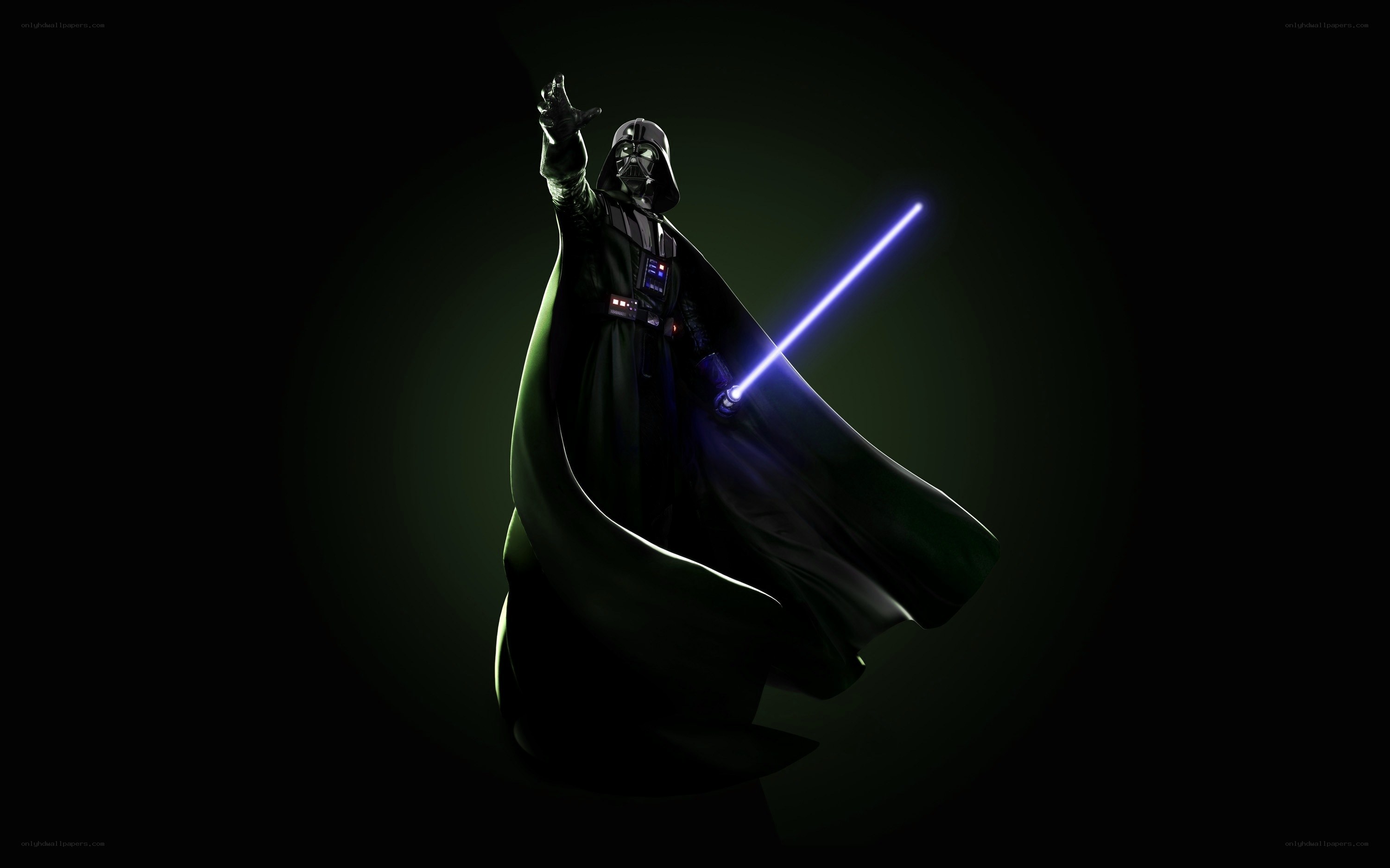Darth Vader with lightsaber